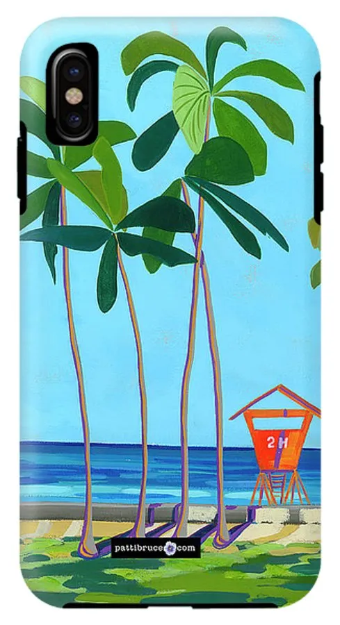Kaimana Beach Hawaii - Phone Case