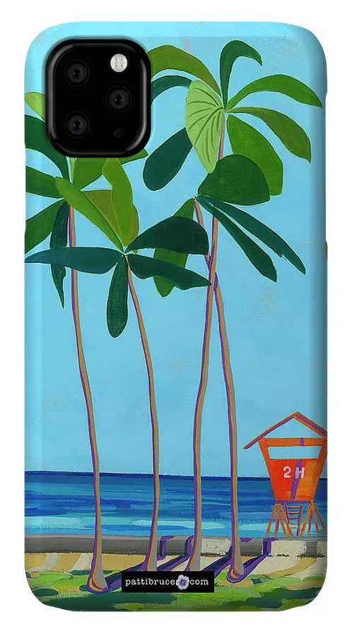 Kaimana Beach Hawaii - Phone Case