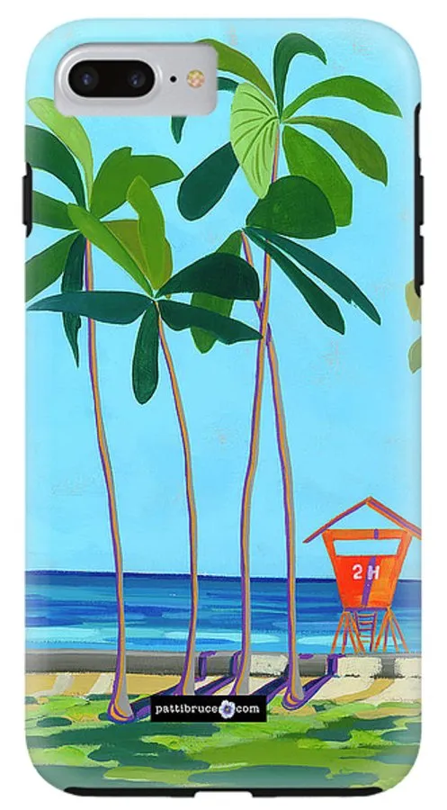 Kaimana Beach Hawaii - Phone Case