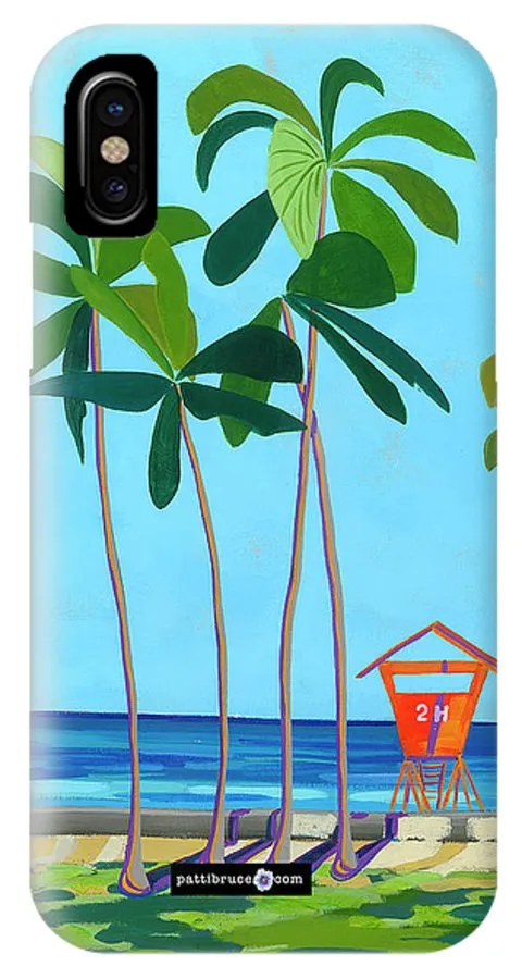 Kaimana Beach Hawaii - Phone Case