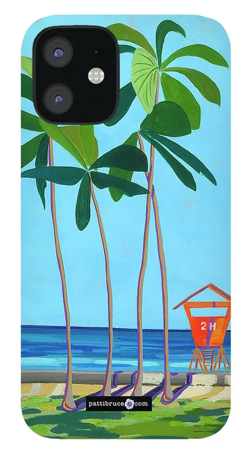 Kaimana Beach Hawaii - Phone Case