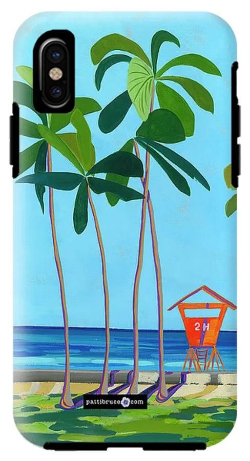 Kaimana Beach Hawaii - Phone Case