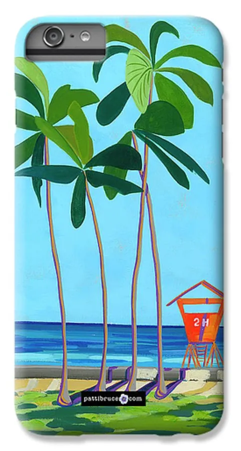 Kaimana Beach Hawaii - Phone Case