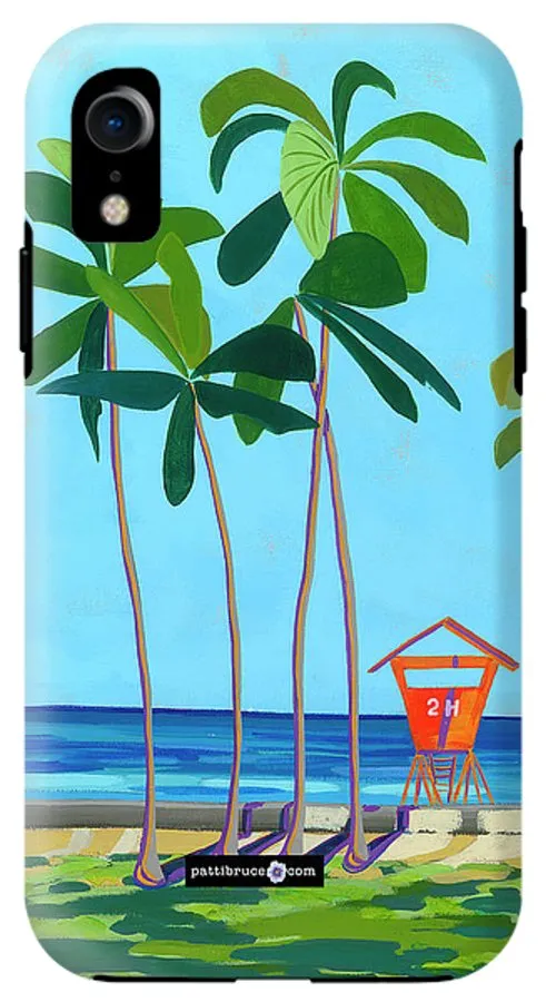 Kaimana Beach Hawaii - Phone Case