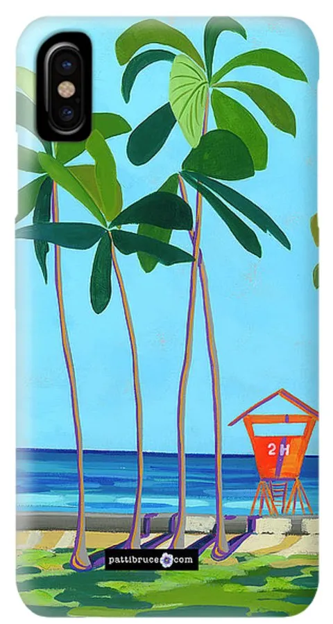 Kaimana Beach Hawaii - Phone Case