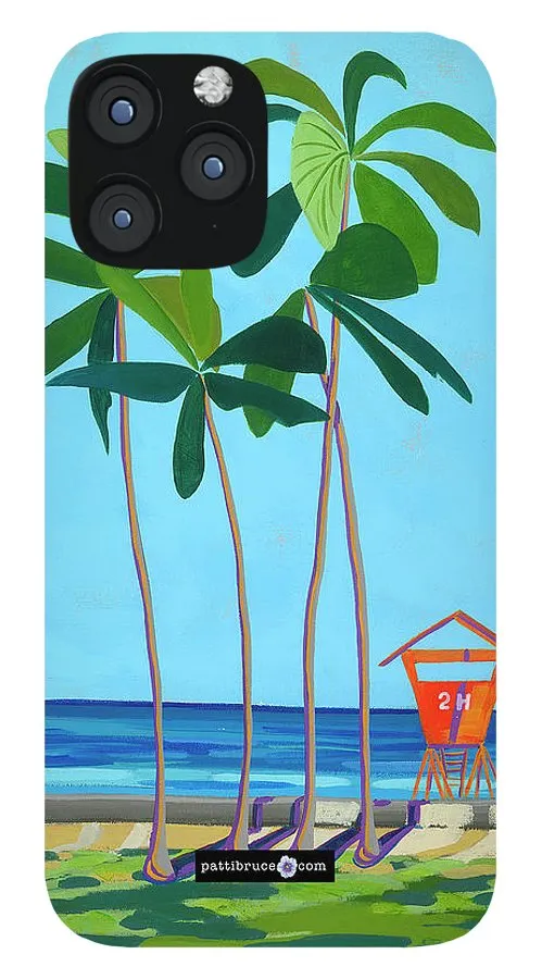 Kaimana Beach Hawaii - Phone Case