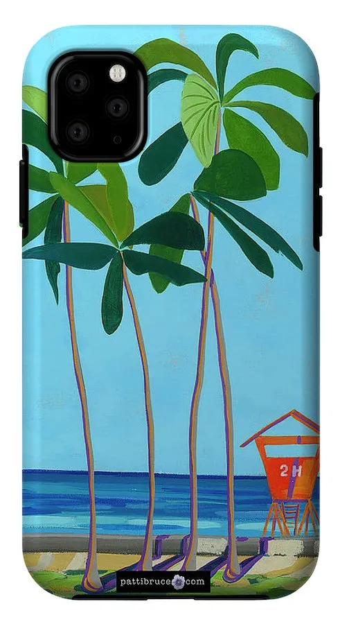 Kaimana Beach Hawaii - Phone Case