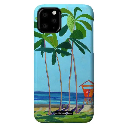 Kaimana Beach Hawaii - Phone Case