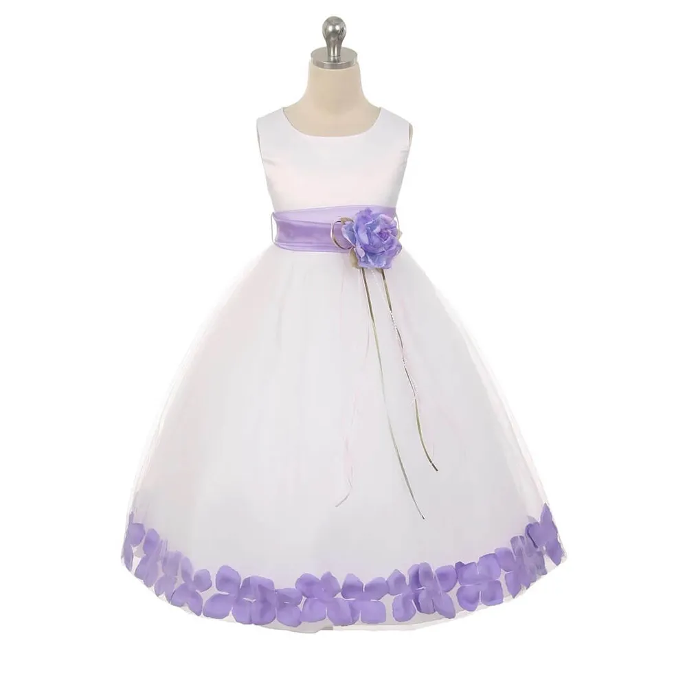 Kenza - Lilac Petal Colour and Sash