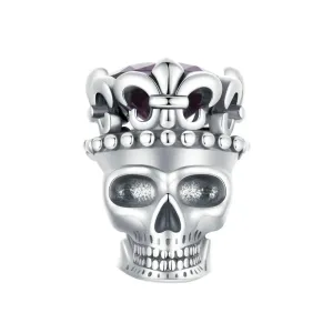 King Skull Gothic Charm