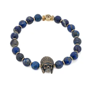 Lapis Lazuli Indian Beaded Bracelet
