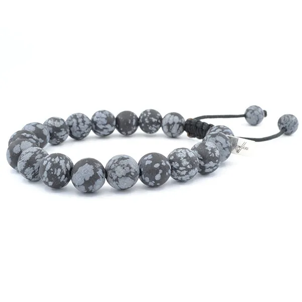 Large Snowflake Obsidian