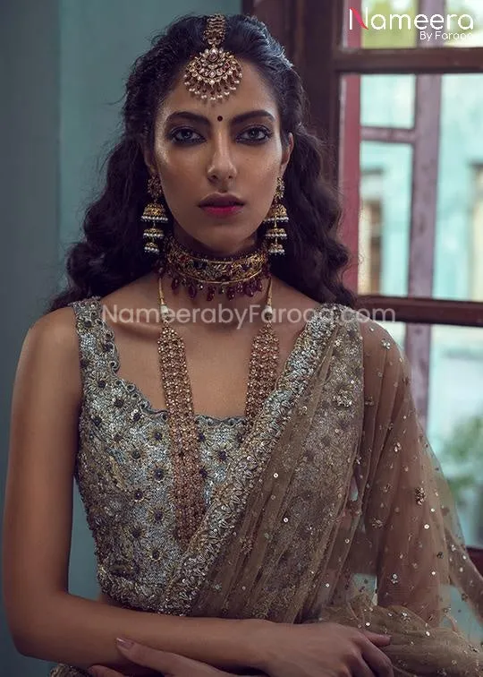 Latest Lehenga Choli Pak Bridal Dress Online #BS32