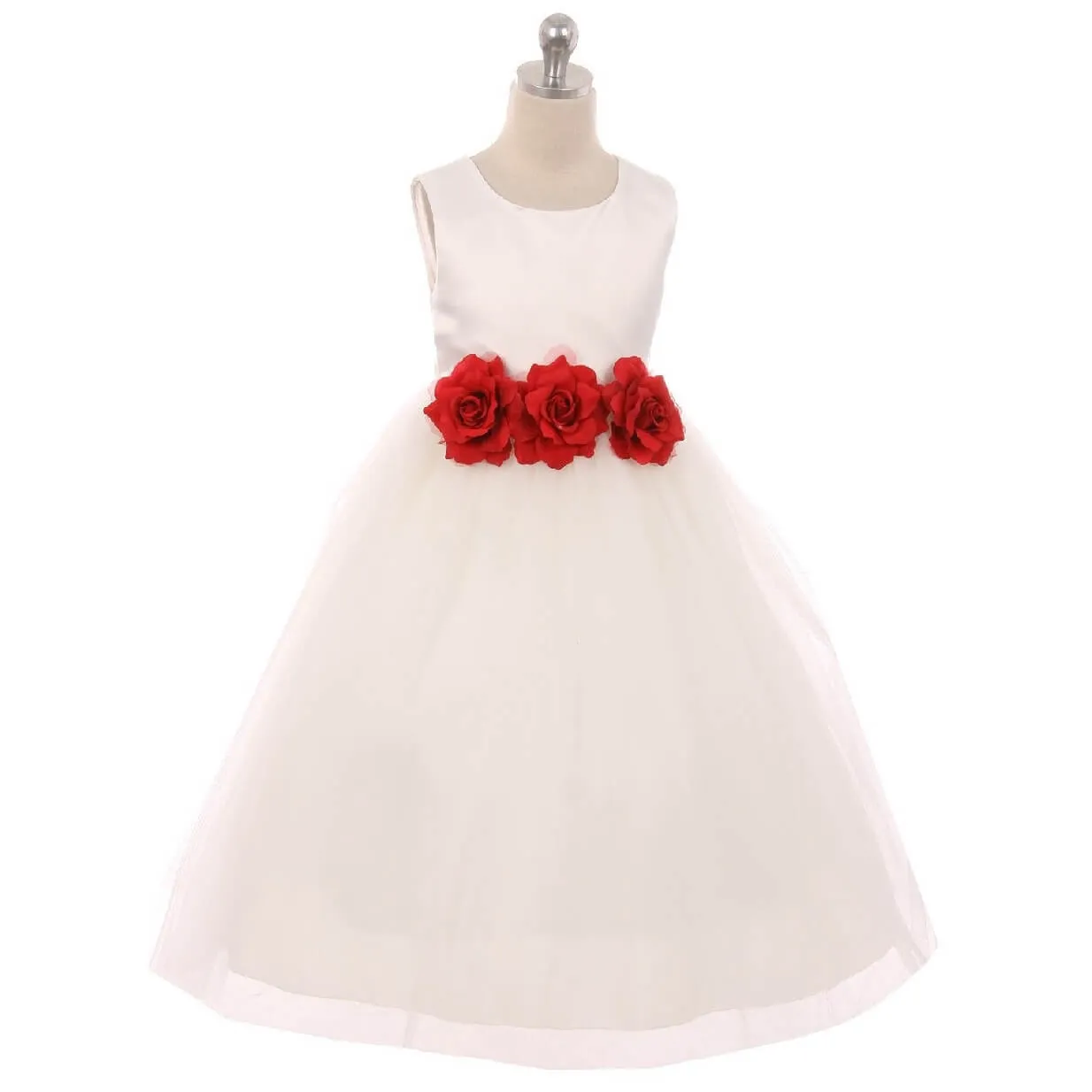 Leilani - Bridal Ivory or White - Lilac Flowers