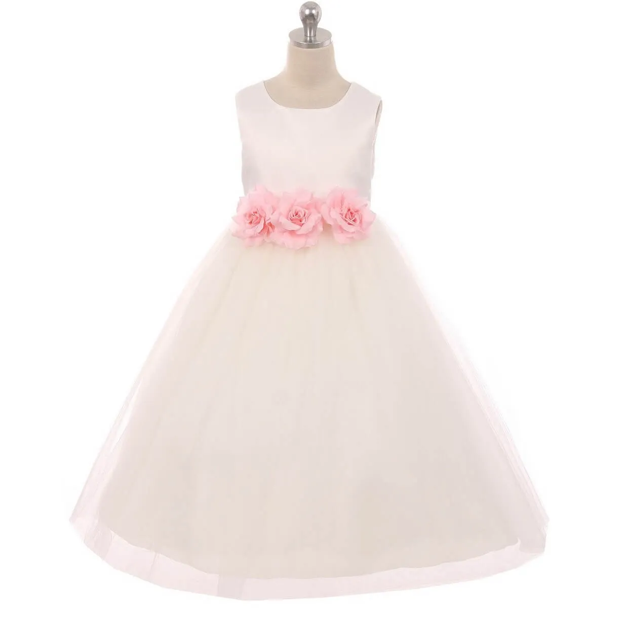 Leilani - Bridal Ivory or White - Lilac Flowers