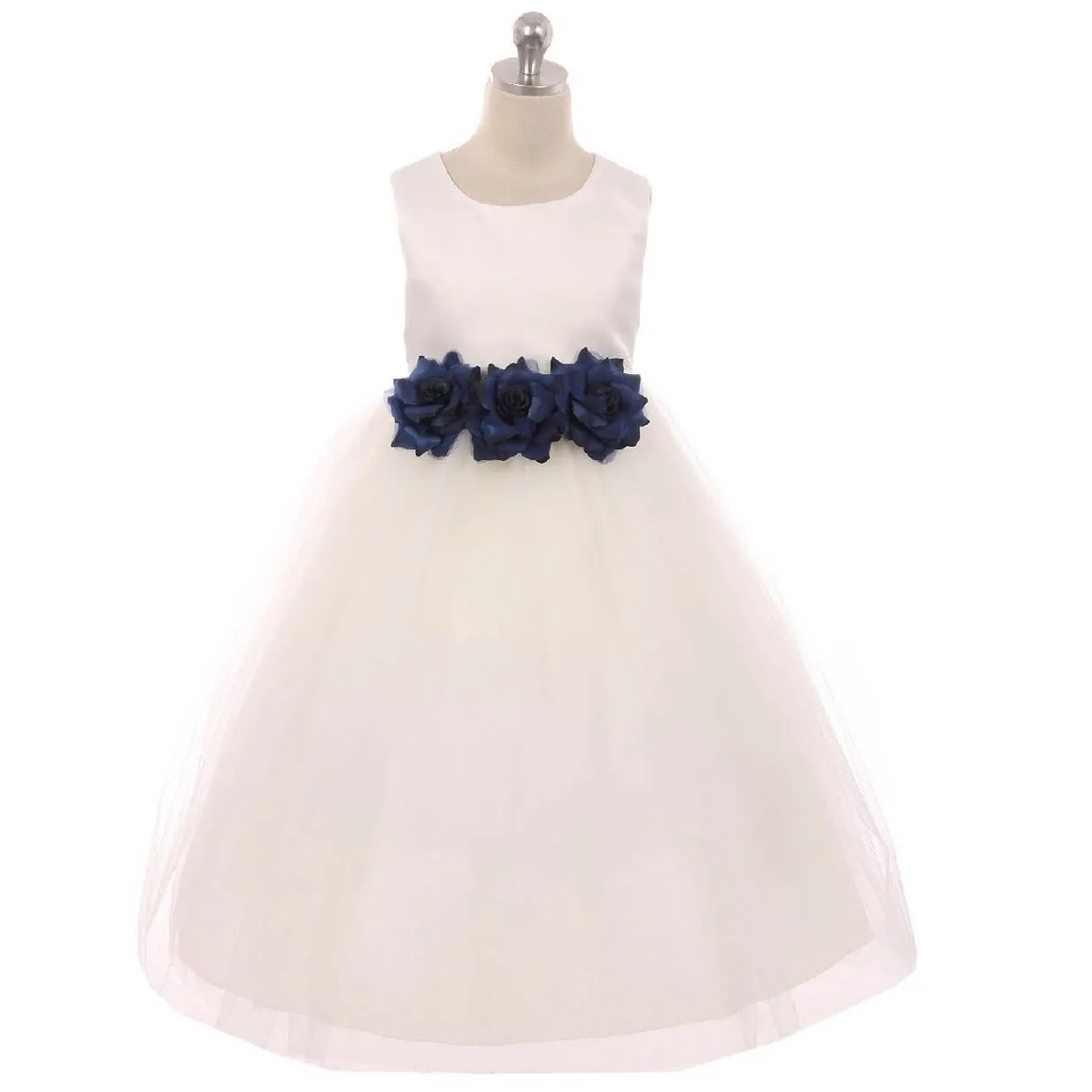 Leilani - Bridal Ivory or White - Lilac Flowers