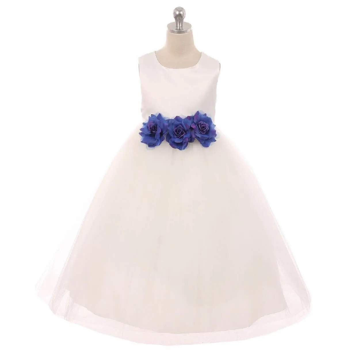 Leilani - Bridal Ivory or White - Lilac Flowers