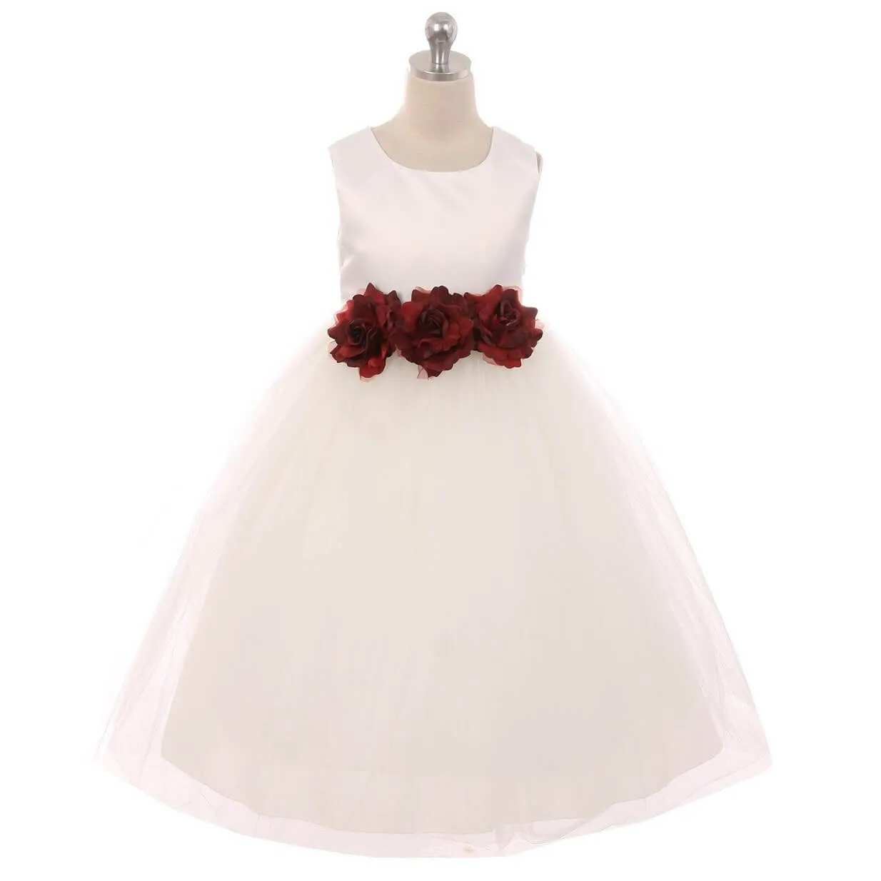 Leilani - Bridal Ivory or White - Lilac Flowers