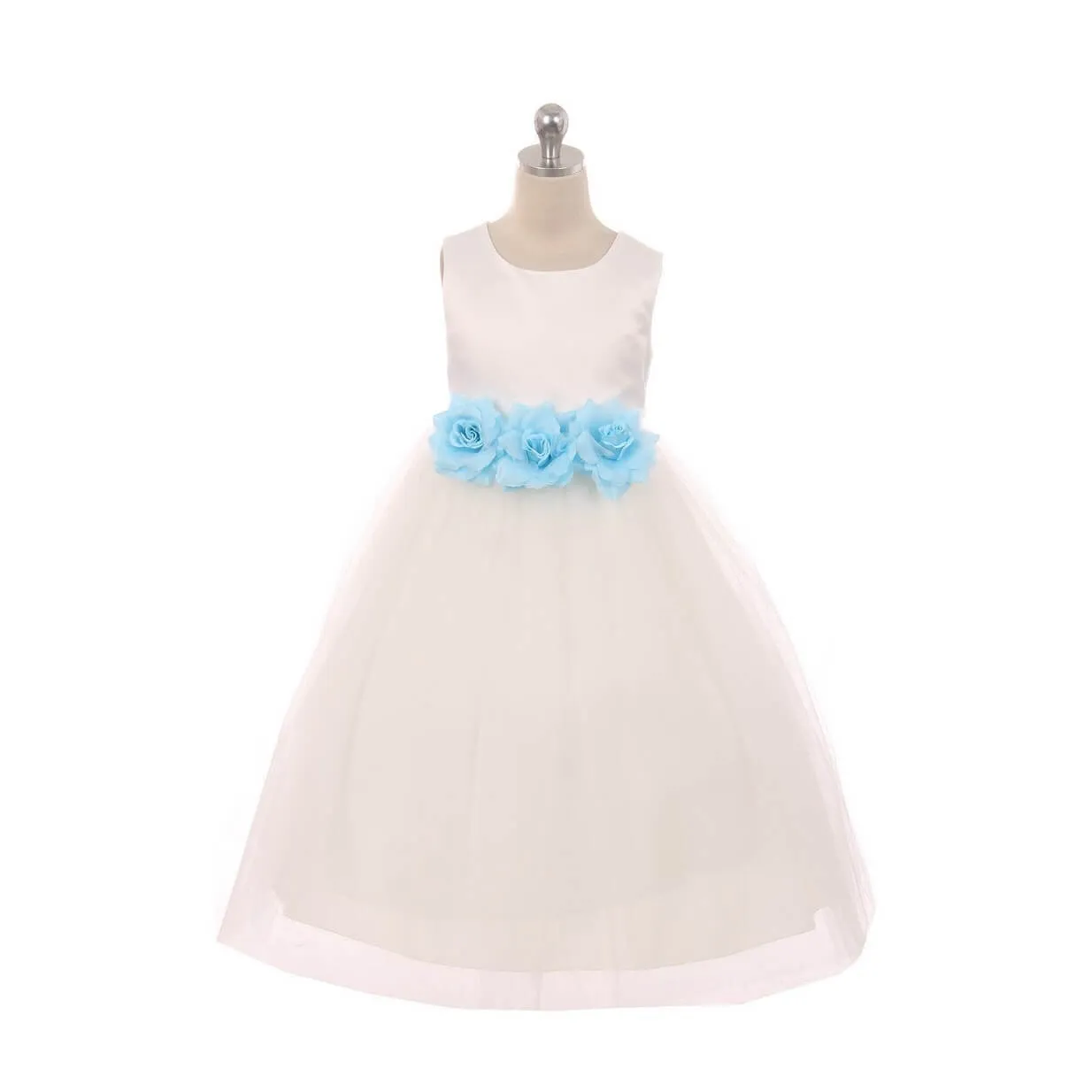 Leilani - Bridal Ivory or White - Lilac Flowers