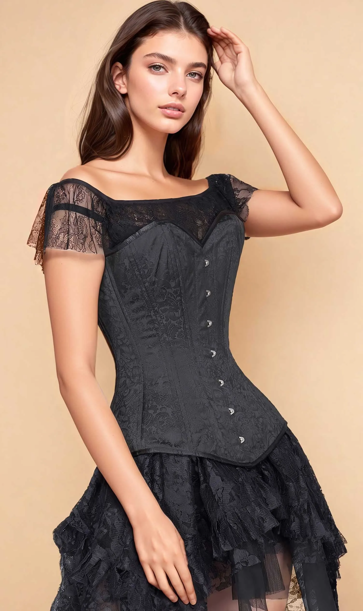 Lynn Gothic Waist Training Corsets