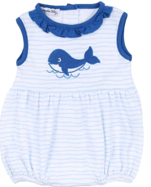 Magnolia Baby Whale Applique Bubble