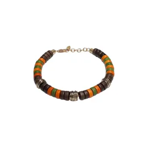 Mahogany Beaded Bracelet