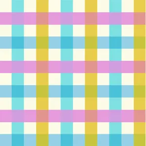 Malibu Big Gingham in Aquamarine by Heather Ross