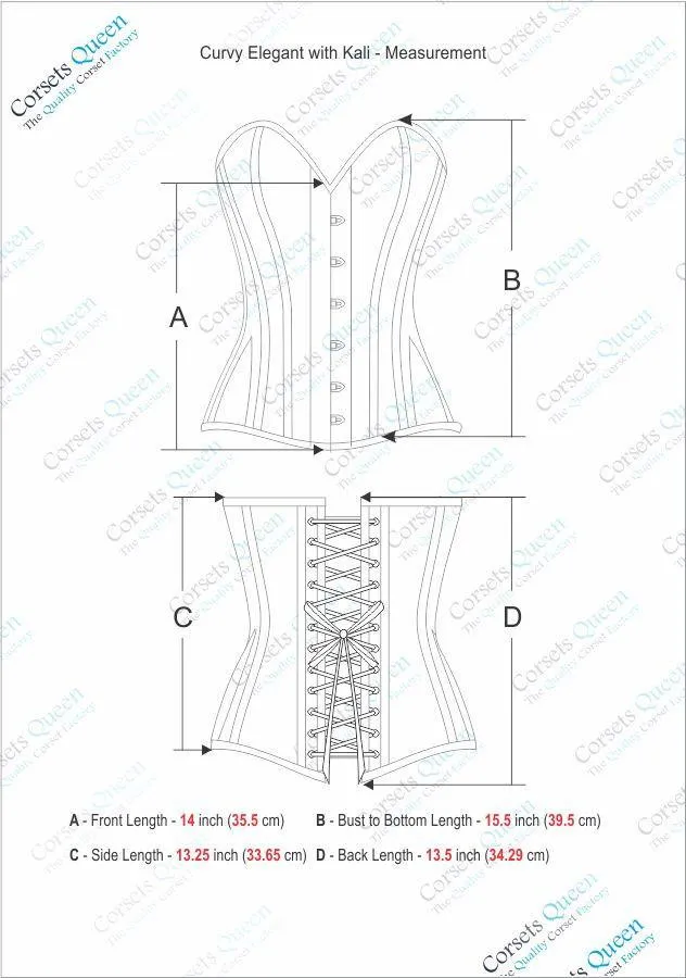 Maylee Gothic Overbust Corset