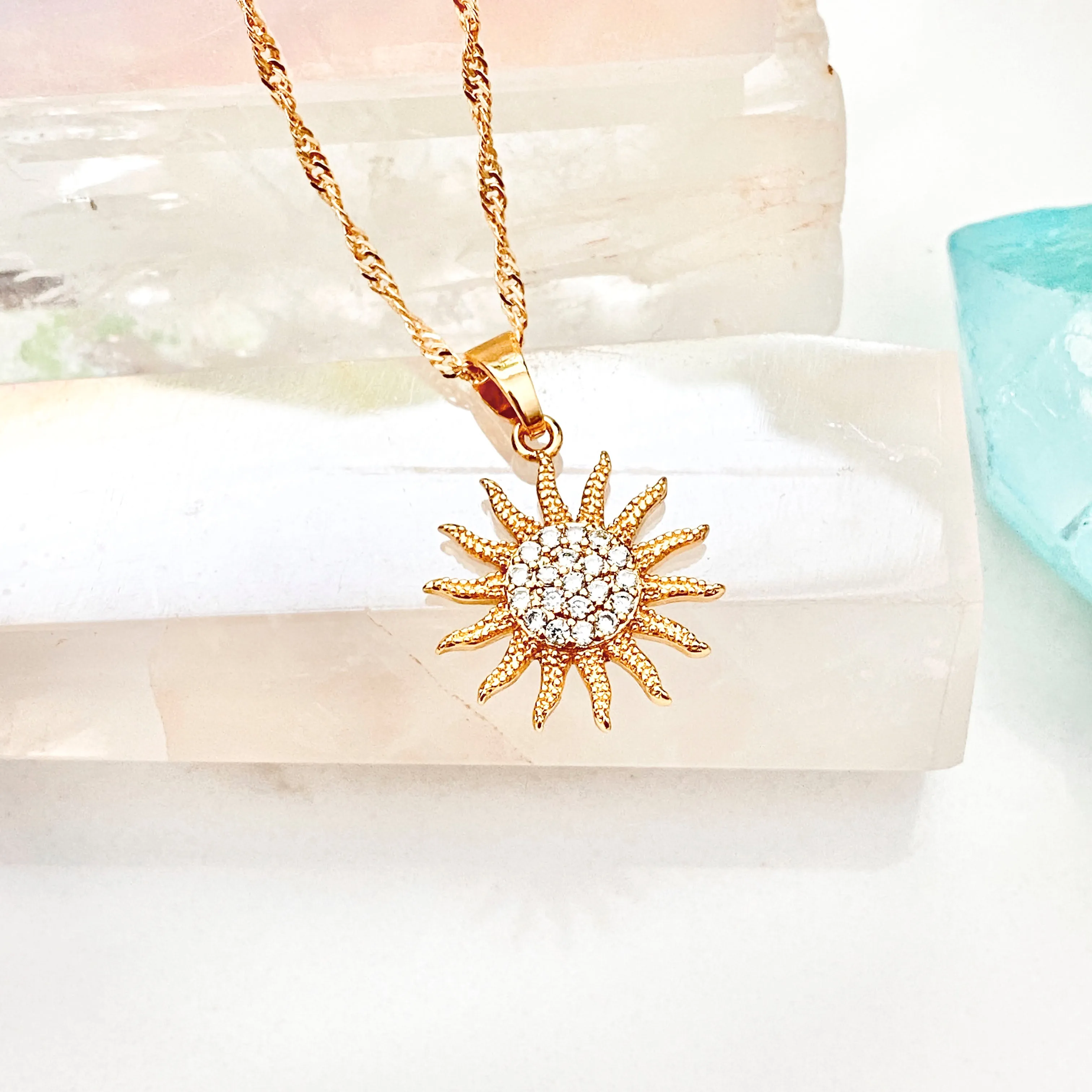 Melia Sun Necklace
