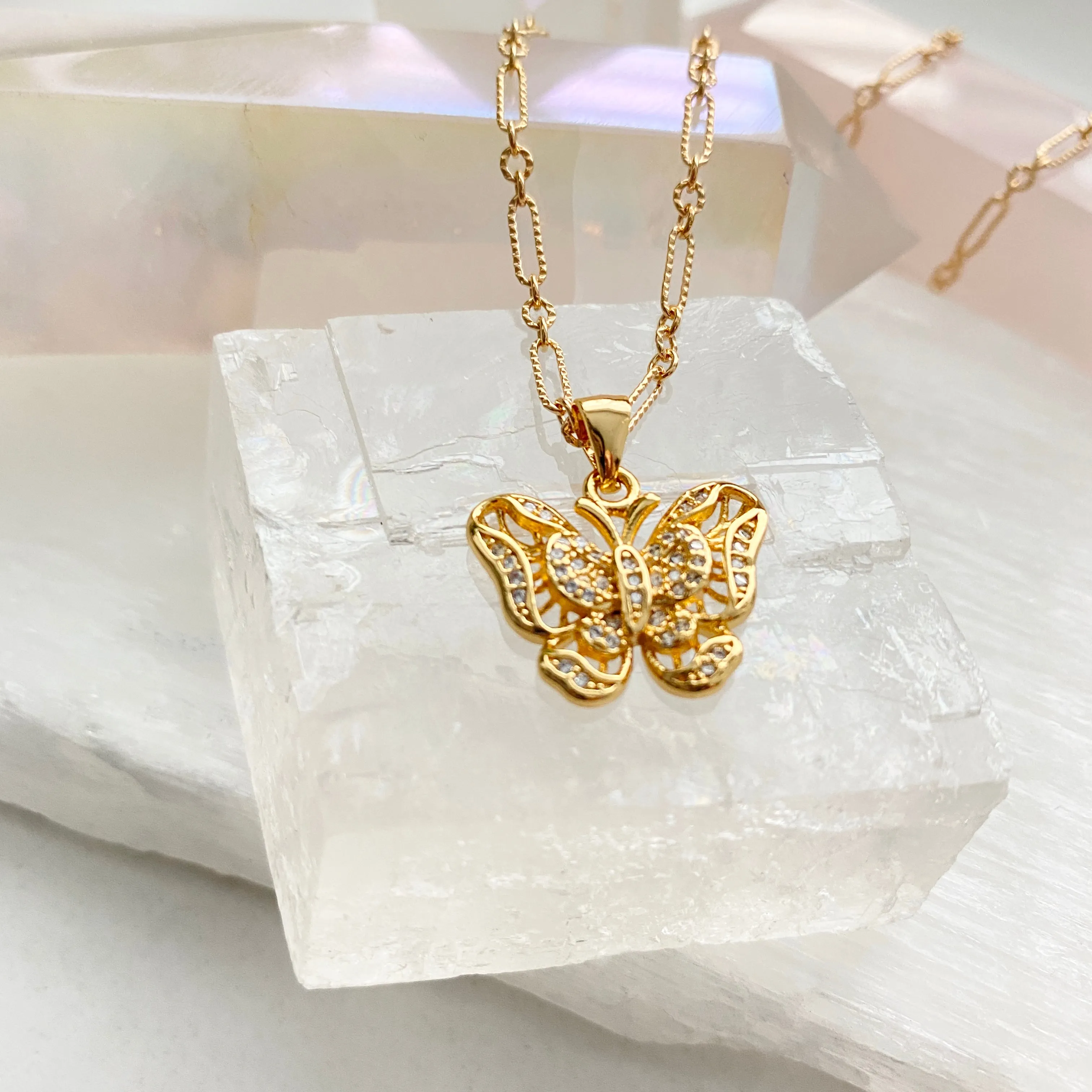 Melina Butterfly Necklace