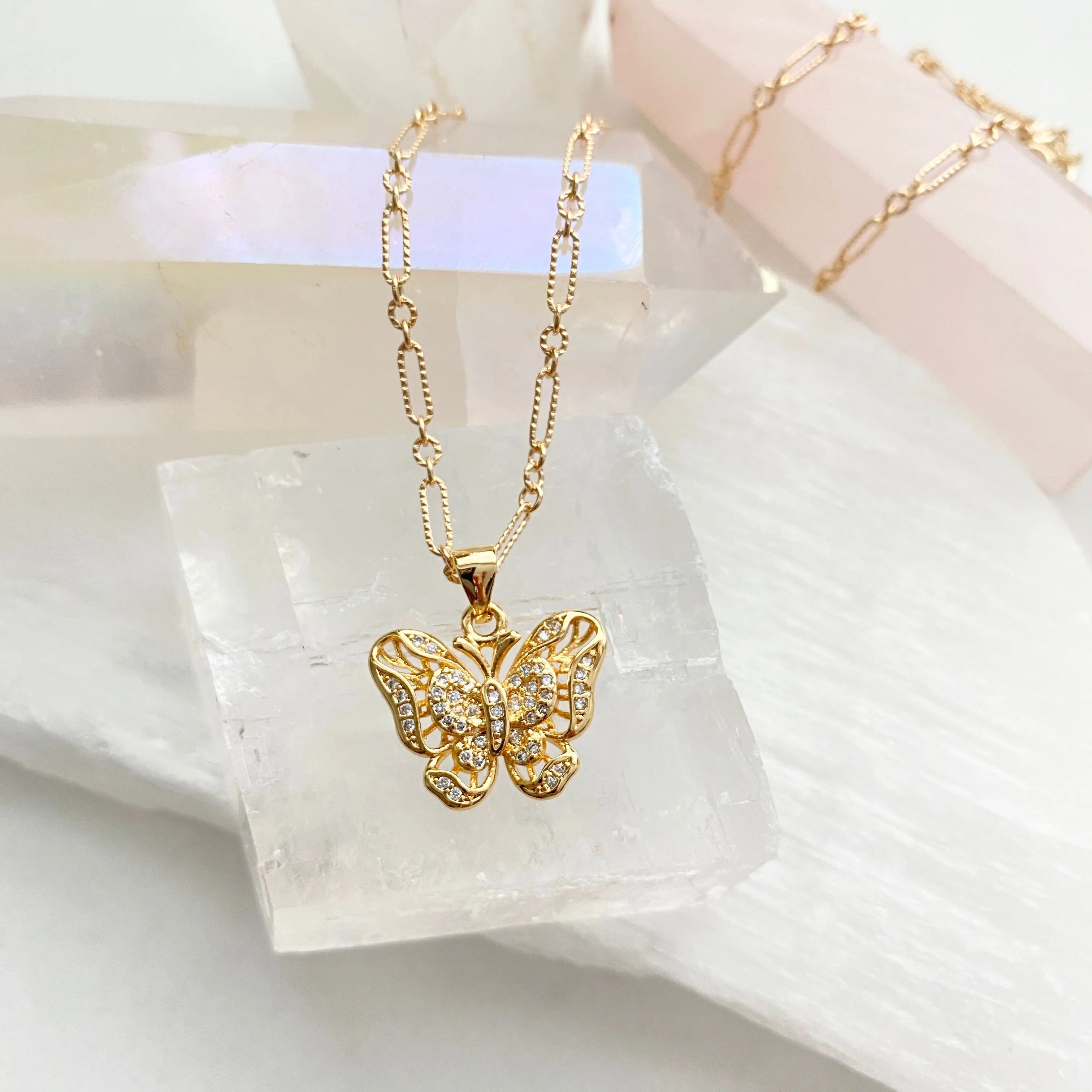 Melina Butterfly Necklace
