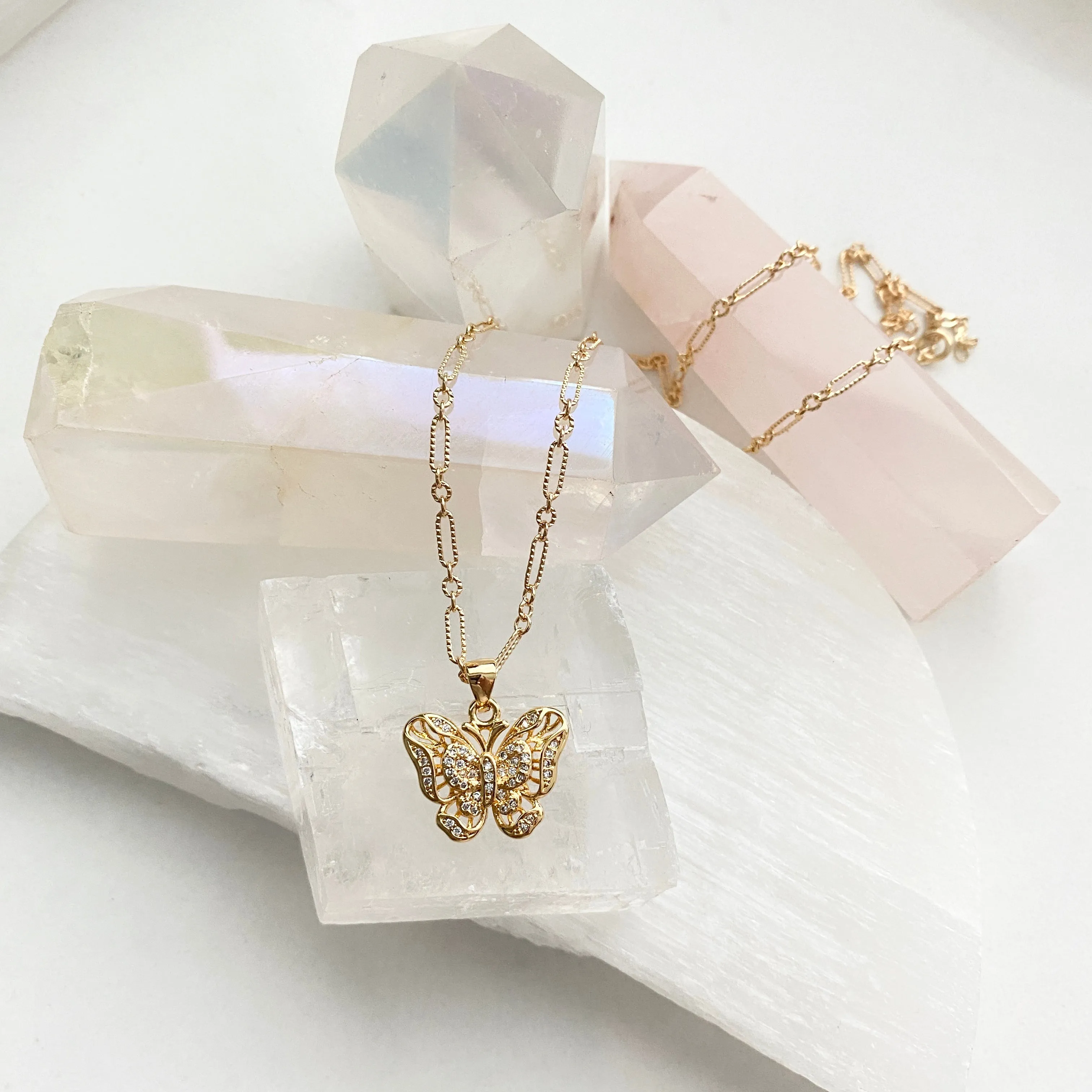 Melina Butterfly Necklace