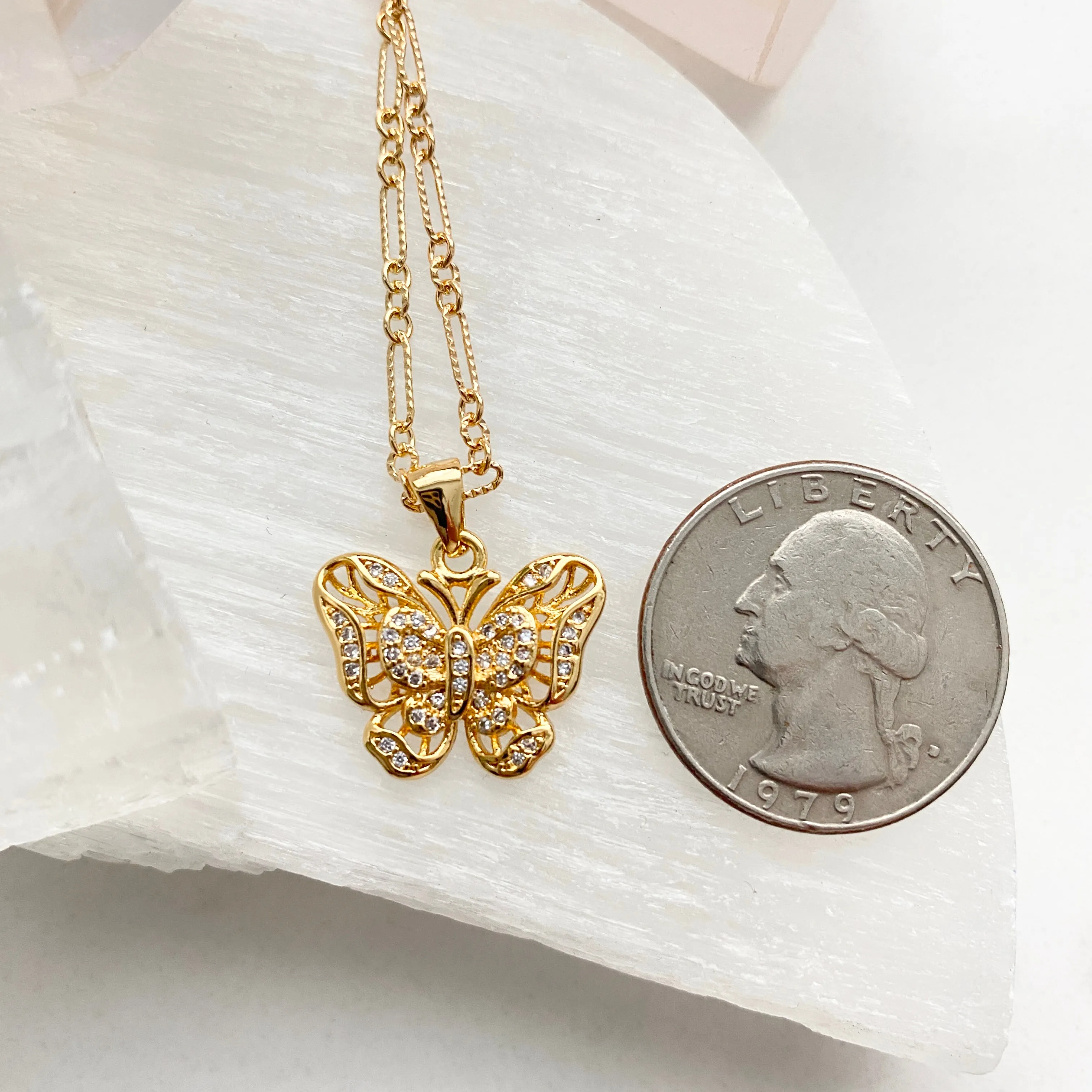 Melina Butterfly Necklace