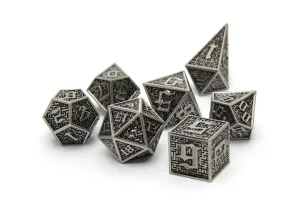 Metal Gothic Maze Dice