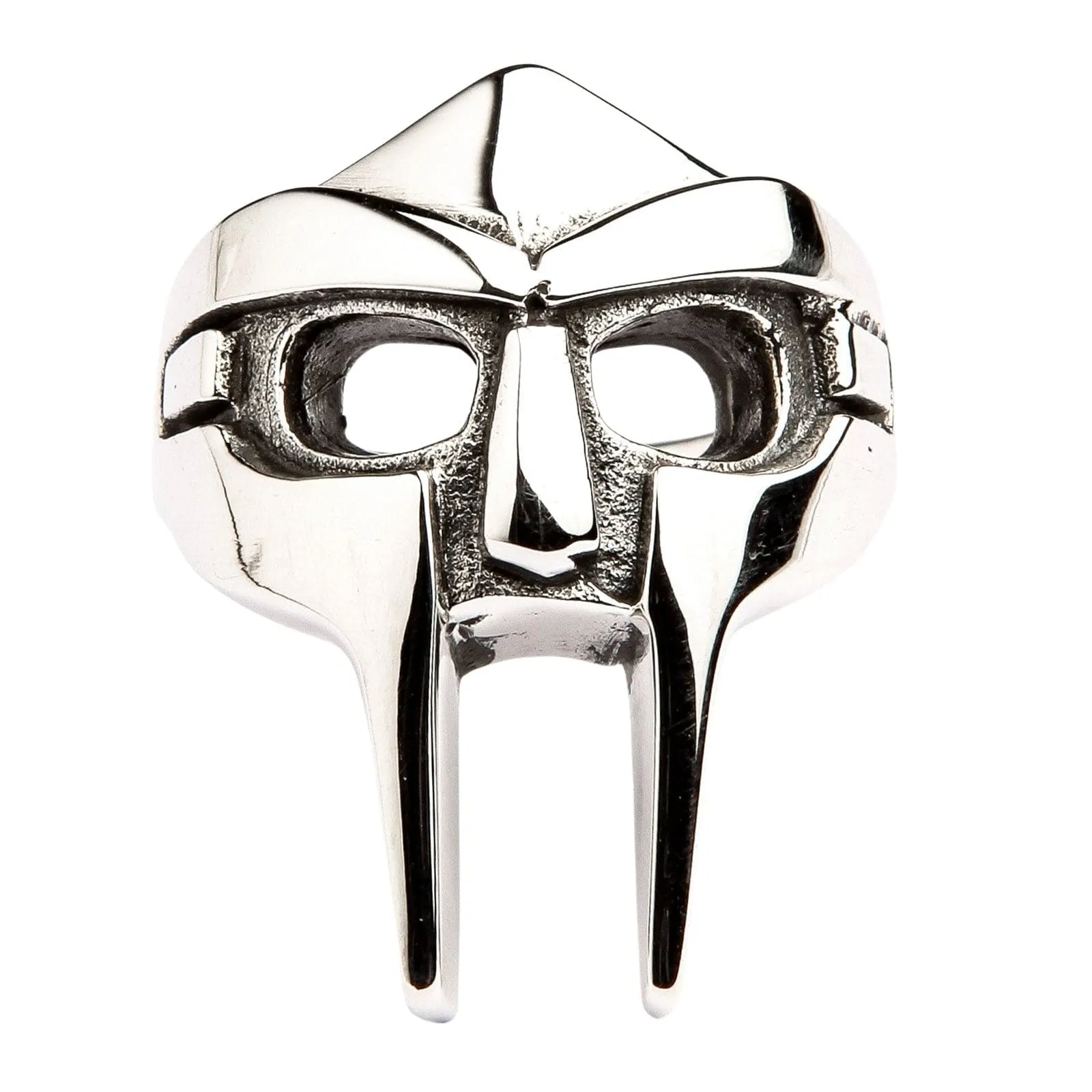 MF Doom Gladiator Mask Sterling Silver Ring
