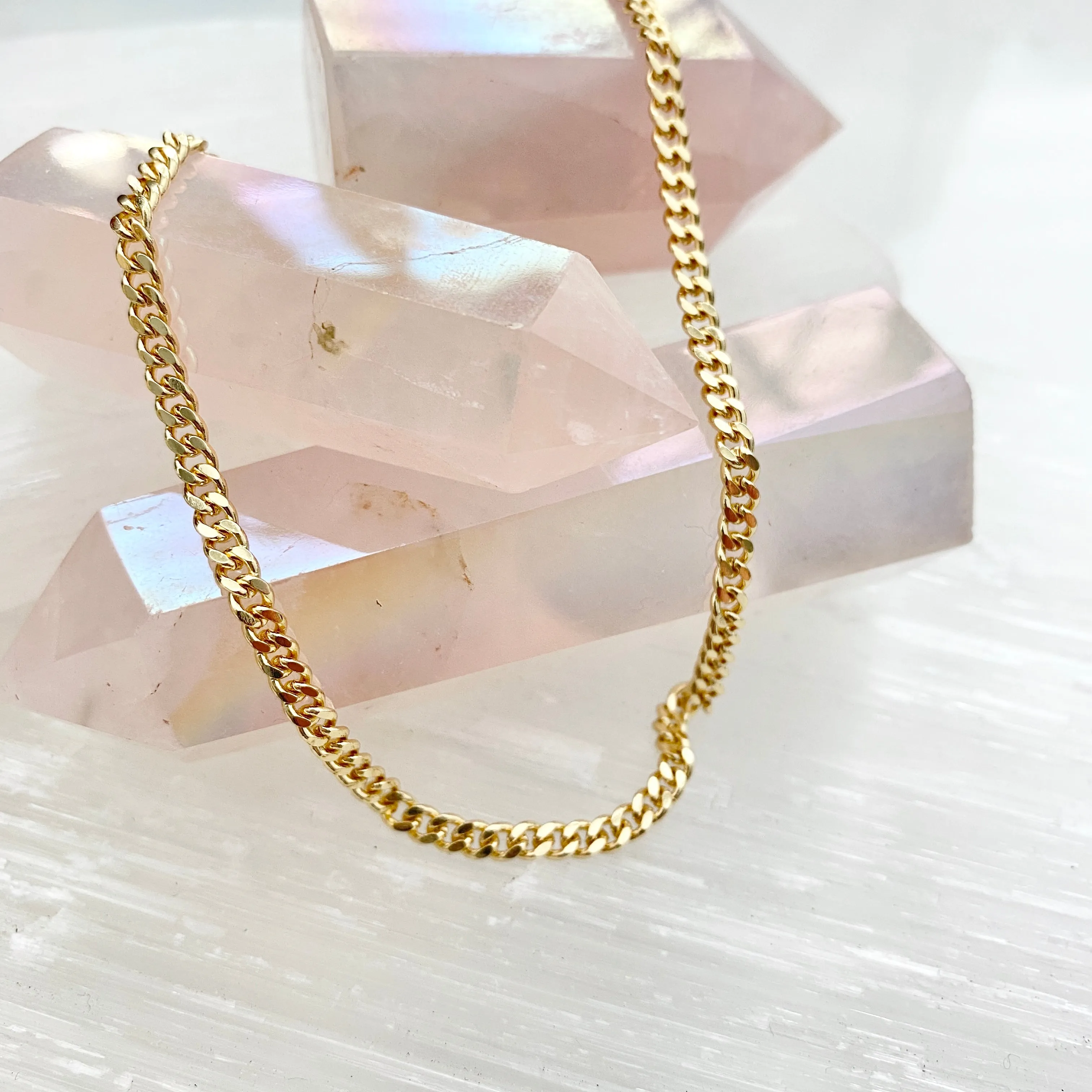 Mini Cuban Link Anklet