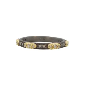 Mini Scroll Stack Band Ring