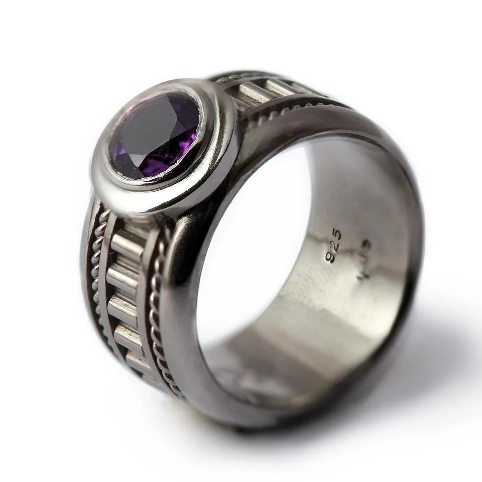 Misti- mens wide wedding bands