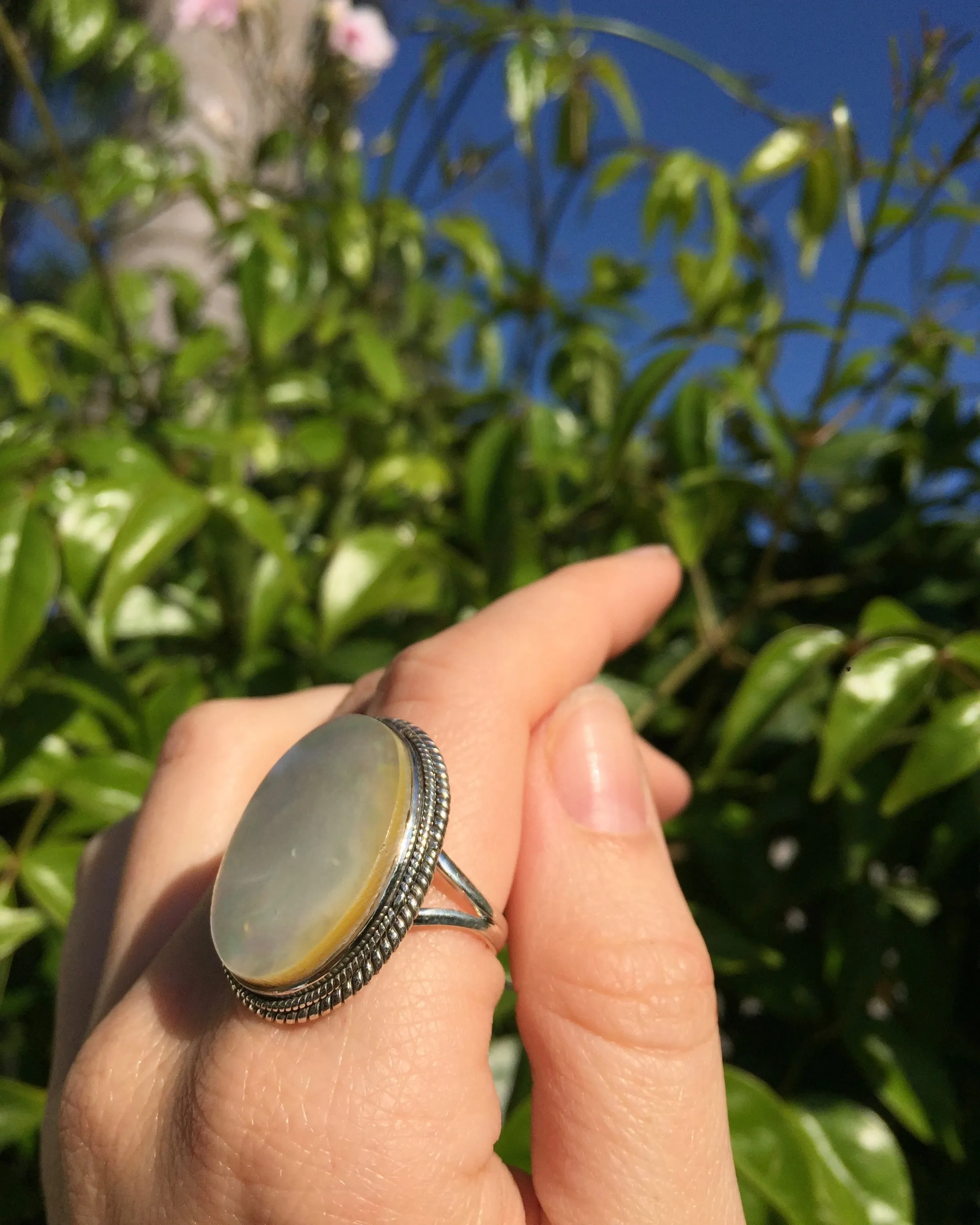 Mother of Pearl Shore Ring
