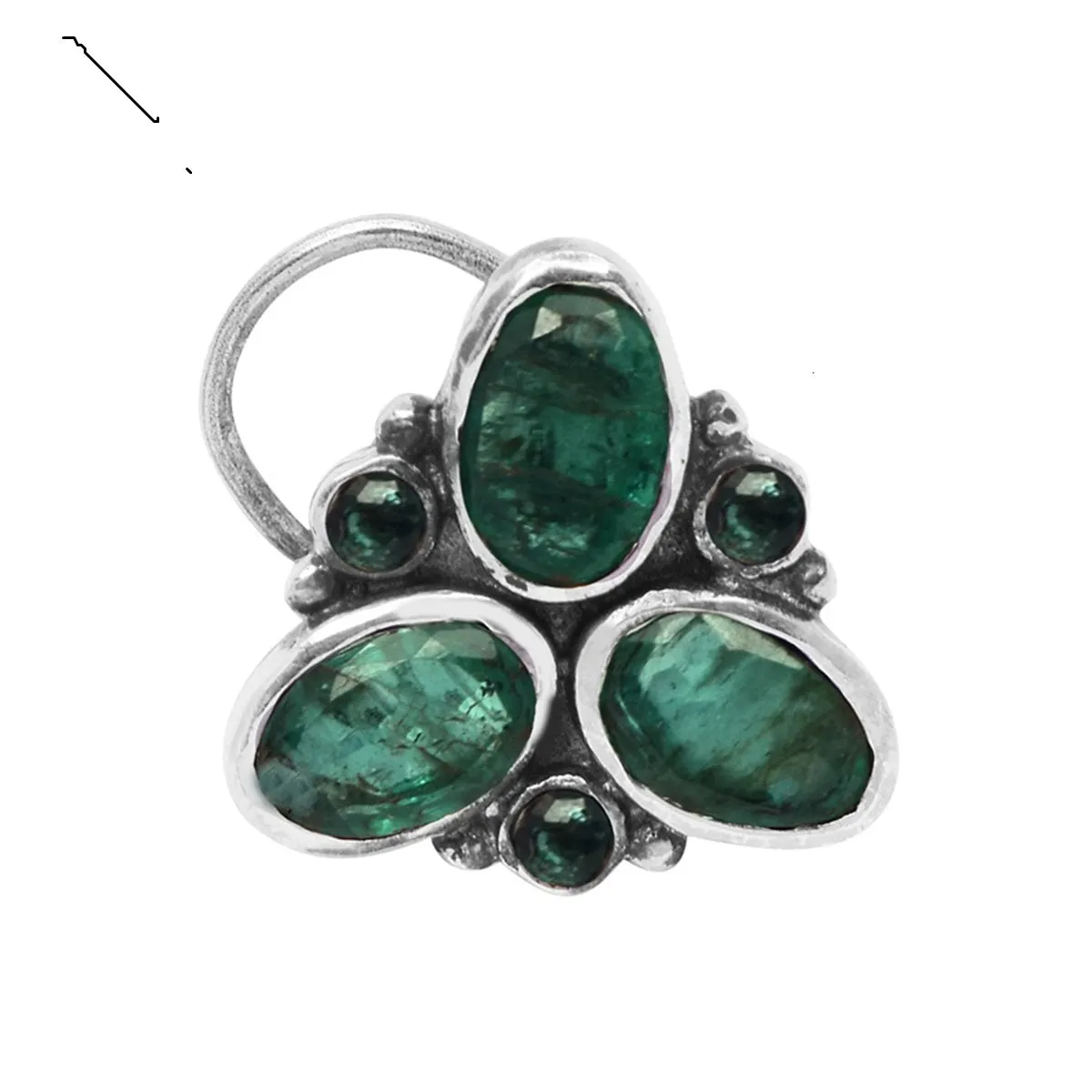 Multi Choice Gemstone Tiny Nose Pin Studs In 925 Sterling Silver Nose Studs For Her
