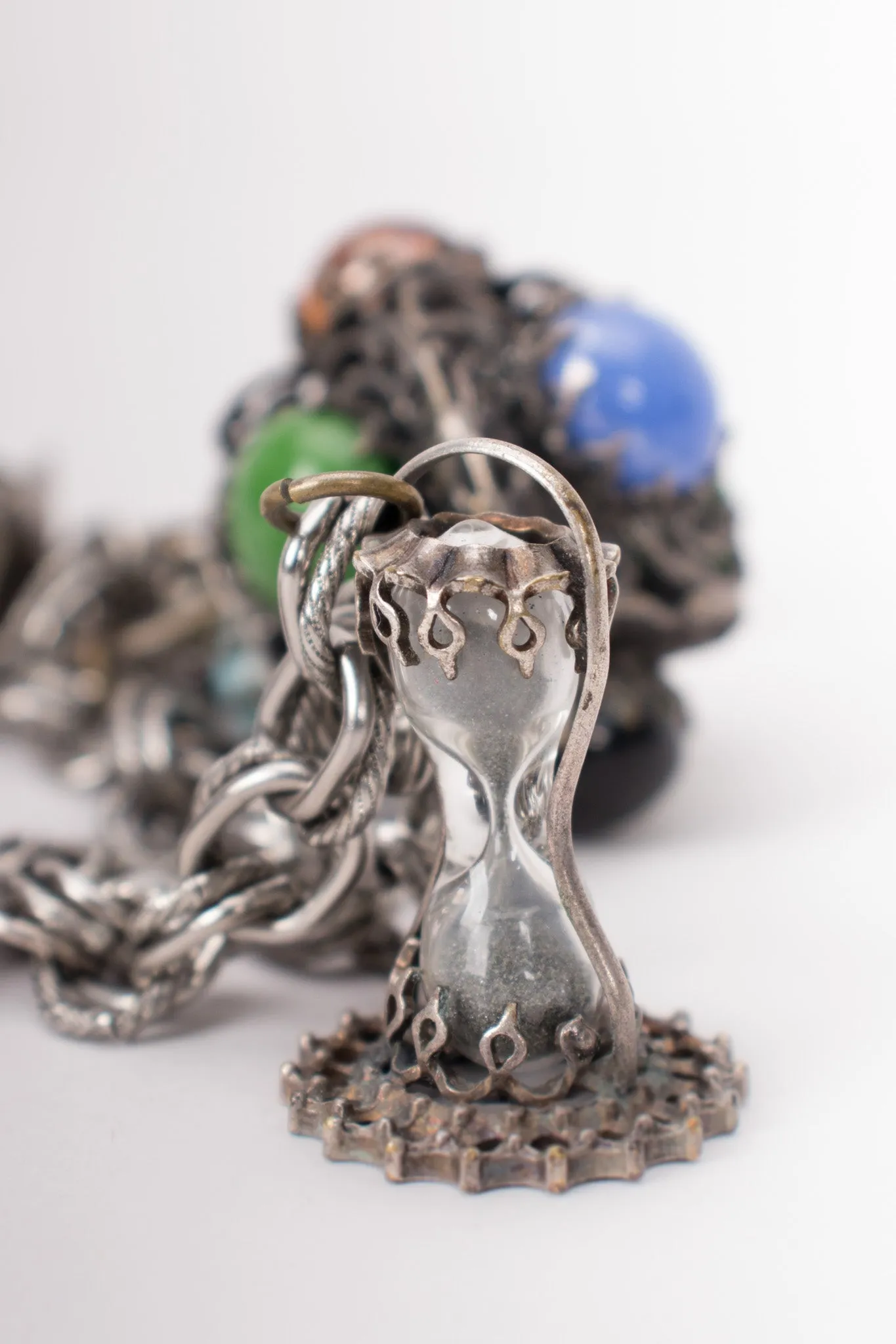 Mystical Hourglass Charm Bracelet