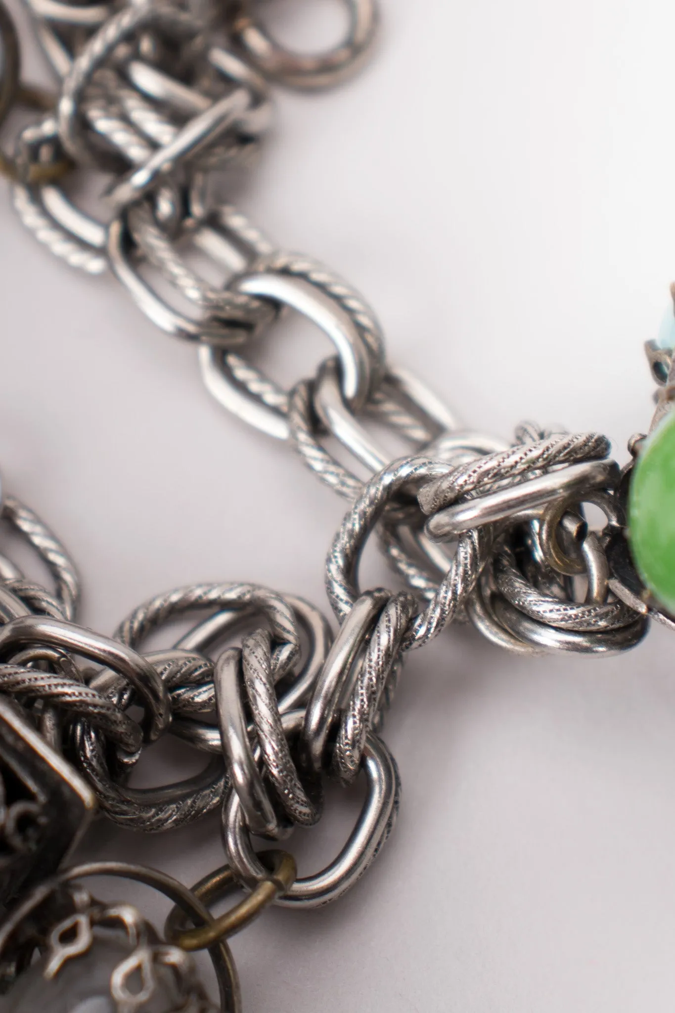 Mystical Hourglass Charm Bracelet