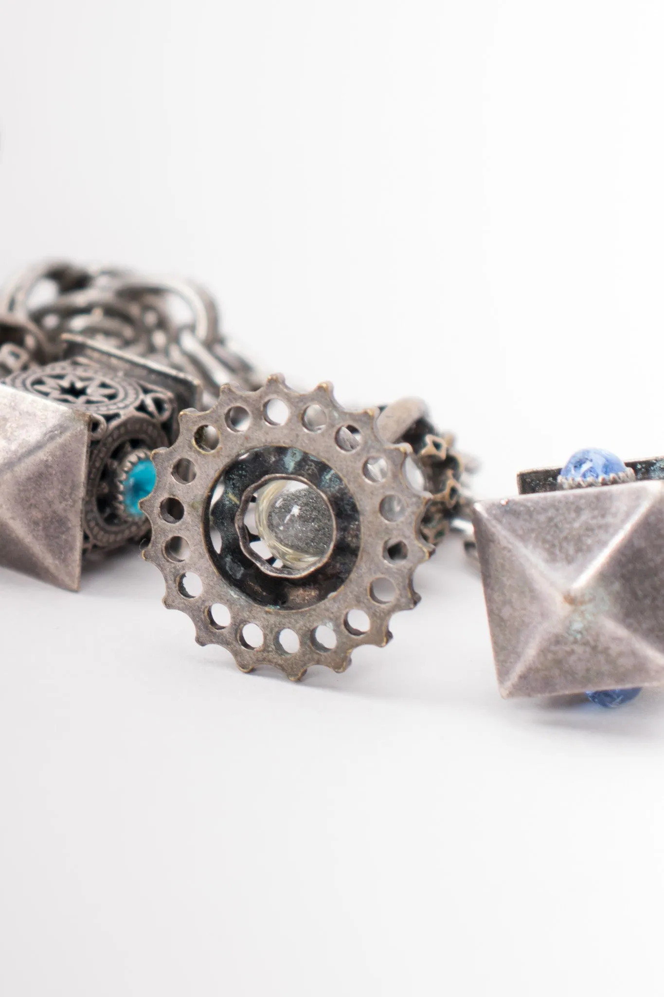 Mystical Hourglass Charm Bracelet
