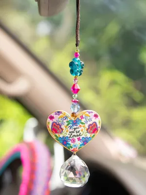 Natural Life Sun Catcher Car Charms