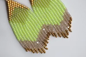 Neon Lemon Lime   Taupe