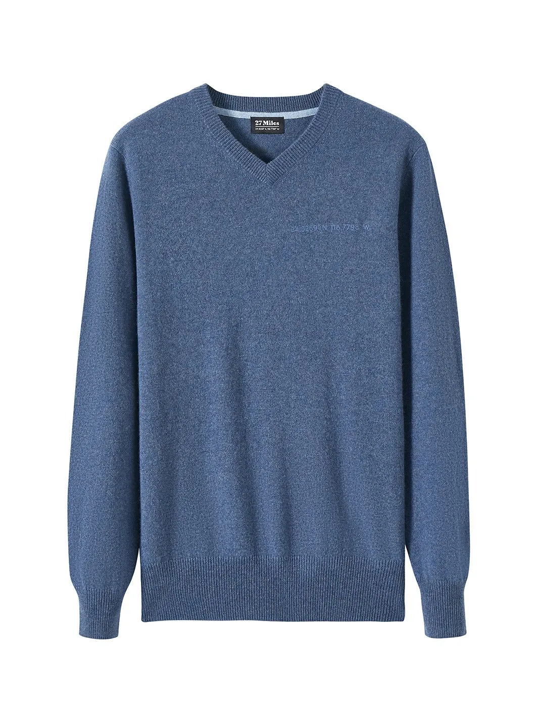 Nicholas Men's Cashmere V Neck