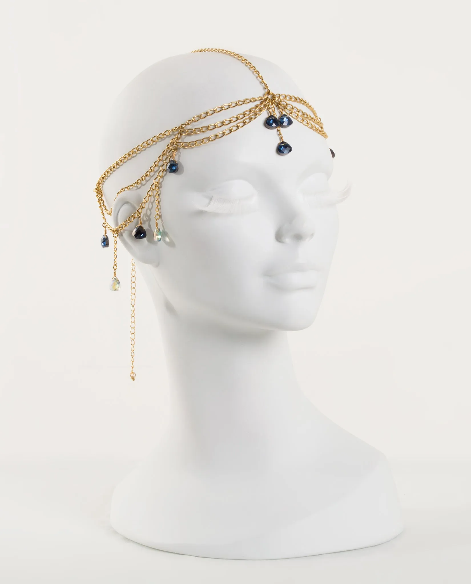 Norns • Gold Dangling Chain Dangling Headdress