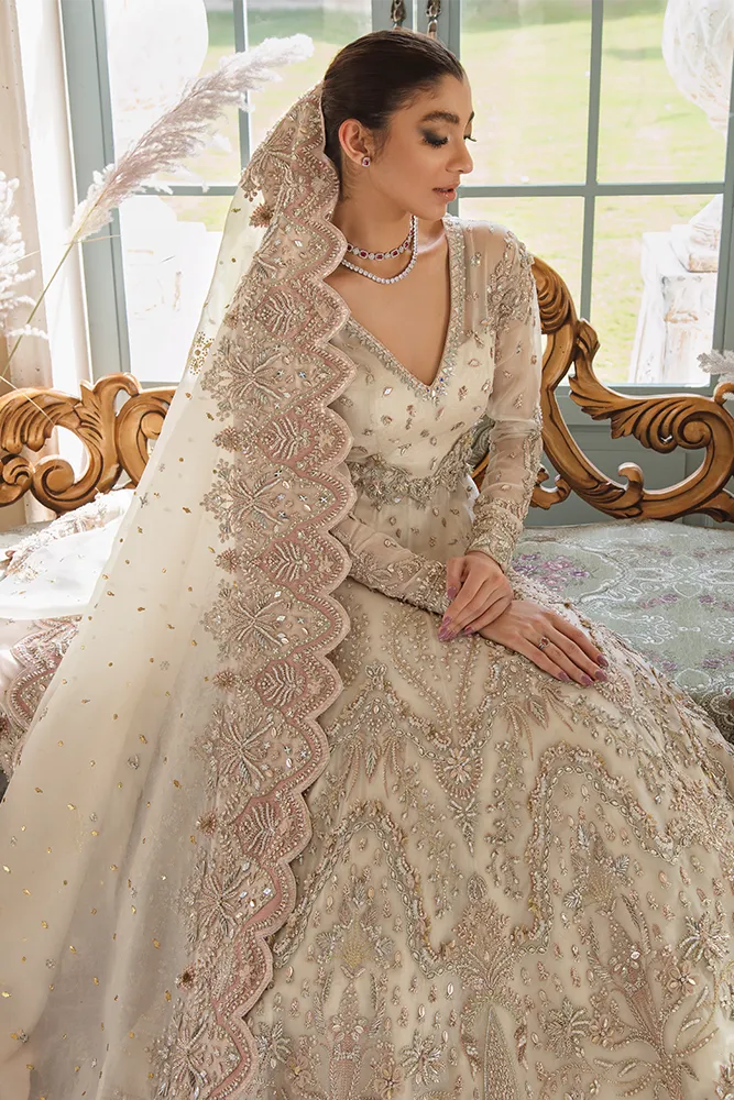 NOUSHA | Suffuse Aab-e-Zar Luxury Wedding Collection 2022 | Stitched Reay to Wear Embelished Bridal Suits