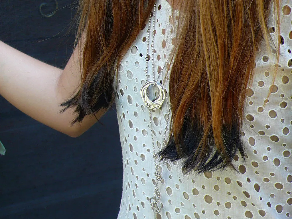 Old School Pull Tab Necklace