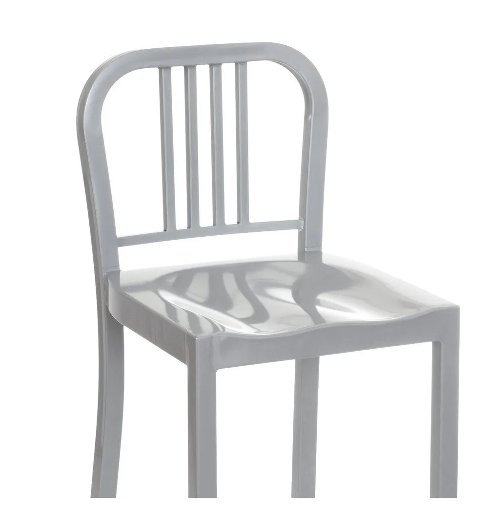 Oliver Bar Stool - Silver